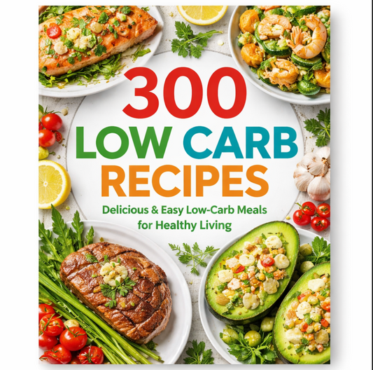 300 Low-Carb Recipes – Digital Cookbook